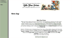 Desktop Screenshot of billsfineprints.com